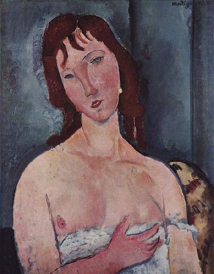 Amedeo Modigliani Junge Frau oil painting picture